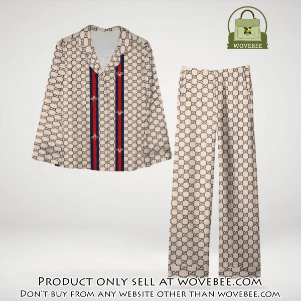 Trending luxury gc satin pajama set pjs1068 wvb1403617